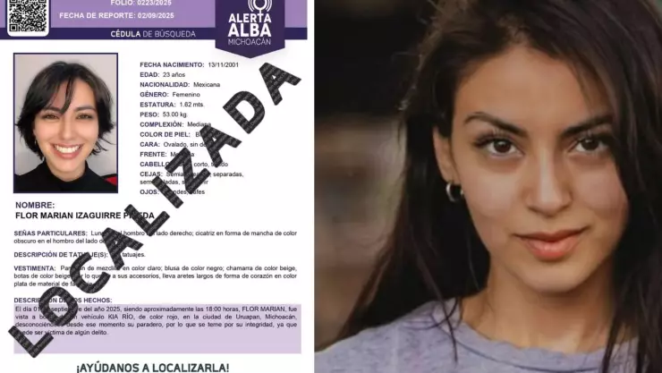 Hallan con vida a influencer y tiktoker, Marian Izaguirre, desaparecida en Michoacán; estos se sabe