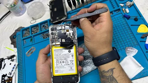 reparación celulares de la batería
