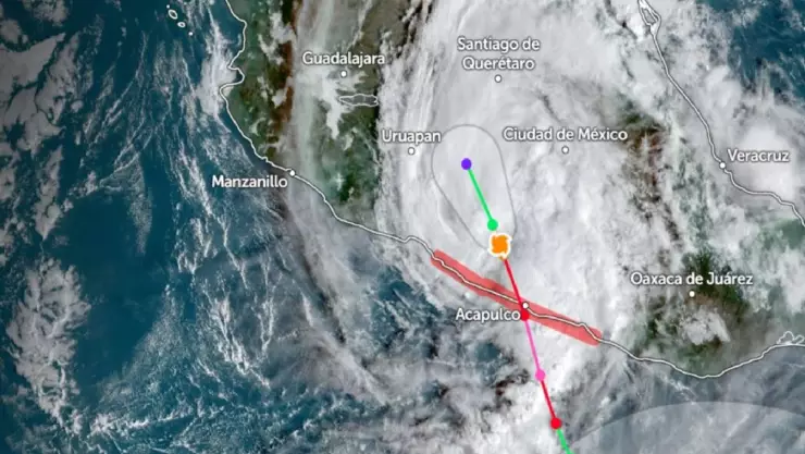 Los estados AFECTADOS por la formación de dos zonas de baja presión con potencial de ciclón tropical en la temporada de huracanes 2024
