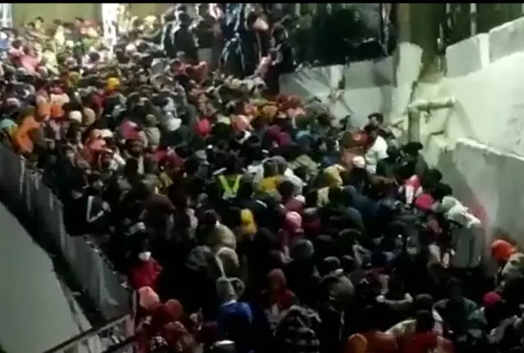 estampida india muertos