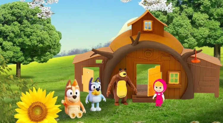 6 juguetes de ‘Masha y el Oso’ y ‘Bluey’ para enseñar a los niños a ser seguros de sí mismos