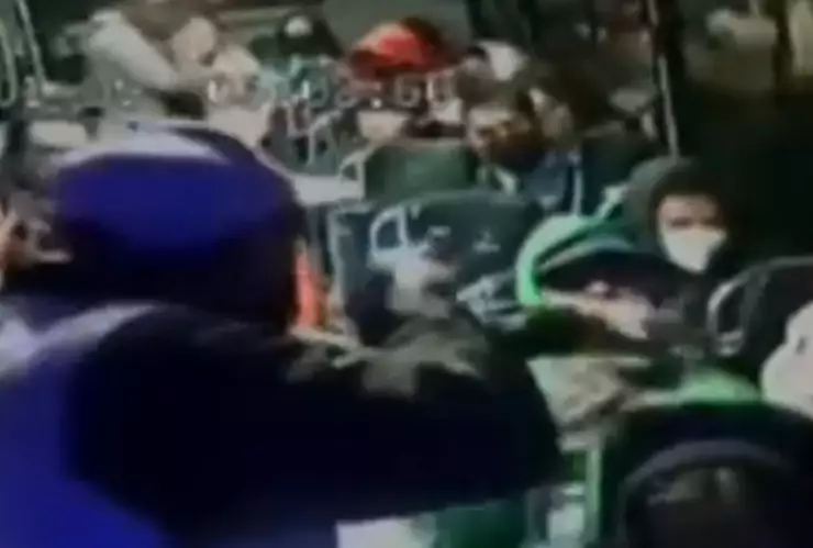 asalto transporte público naucalpan