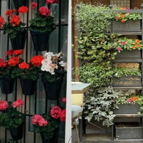 3 ideas elegantes de jardines verticales para tu balcón