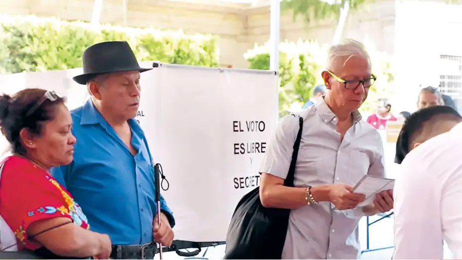 “Emitir su voto en libertad”.