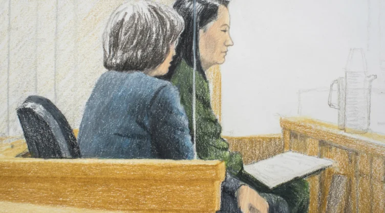Meng Wanzhou corte vancouver canada china huawei