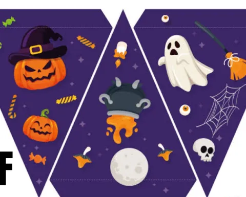 7 plantillas de Halloween para imprimir en PDF | Diseños lindos y otros aterradores
