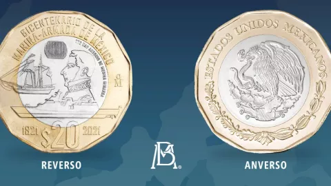 Moneda de 20 pesos