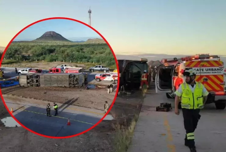 Accidente en Sonora.