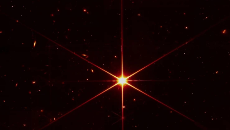 Telescopio Espacial James Webb imagen estrella