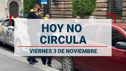 ¿En puente y con multa Autos que descansan por el Hoy No Circula este 3 de noviembre?
