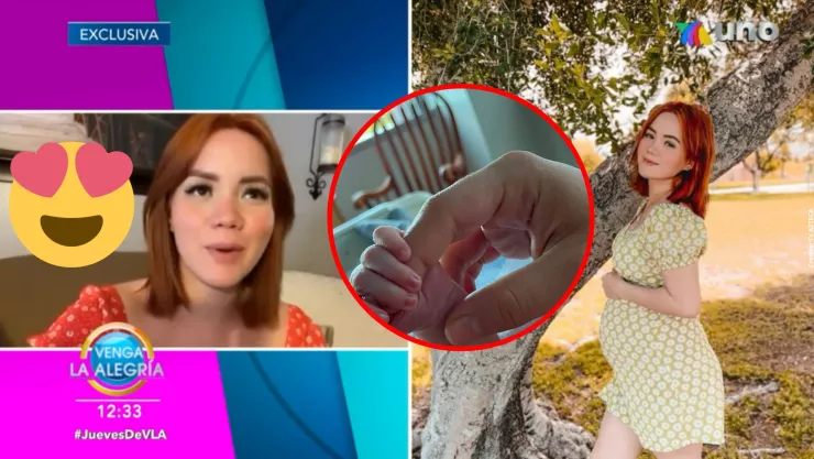 Dalú da la bienvenida a su bebé con emotiva FOTO.