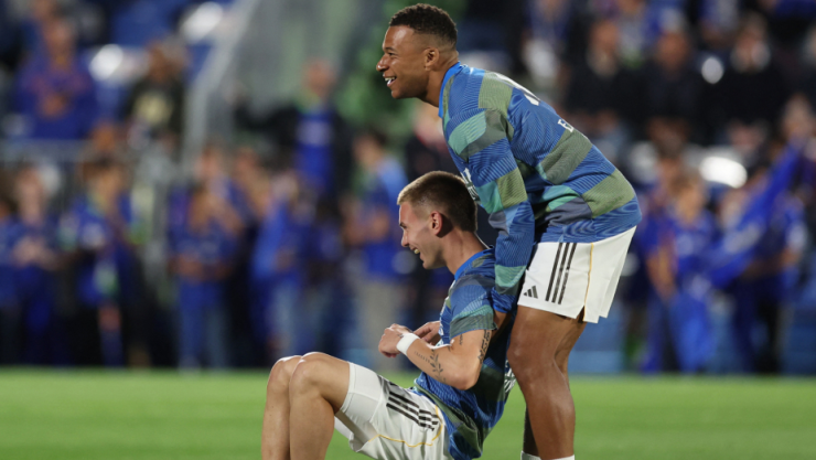 Mbappé y Franco Mastantuono