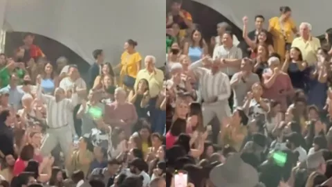 Hombre baila entre el público del Foro de las Estrellas en la Feria de San Marcos 2025 (VIDEO)