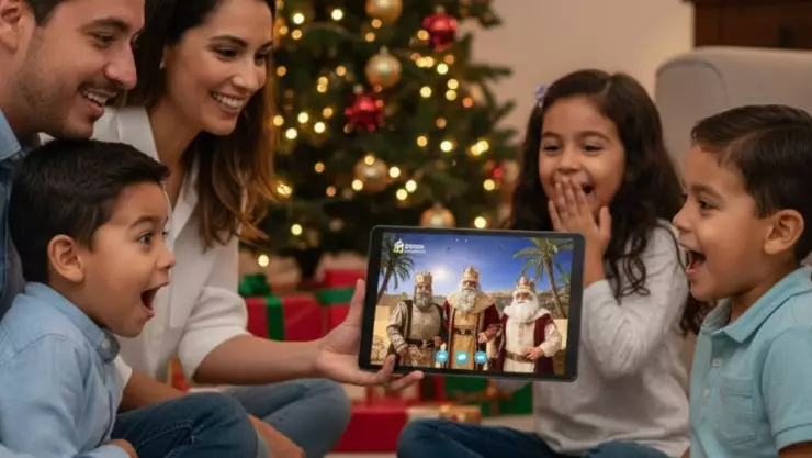 Videollamada gratis con los Reyes Magos 2026: ¿Cómo hablar con ellos hoy 6 de enero?