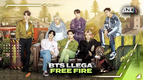 BTS llega a Free Fire
