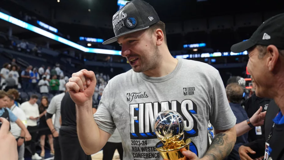 Luka Doncic NBA Finals Mavericks 2024