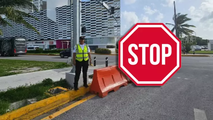 Tráfico Cancún HOY: 5 Zonas con Bloqueos viales este 8 de mayo