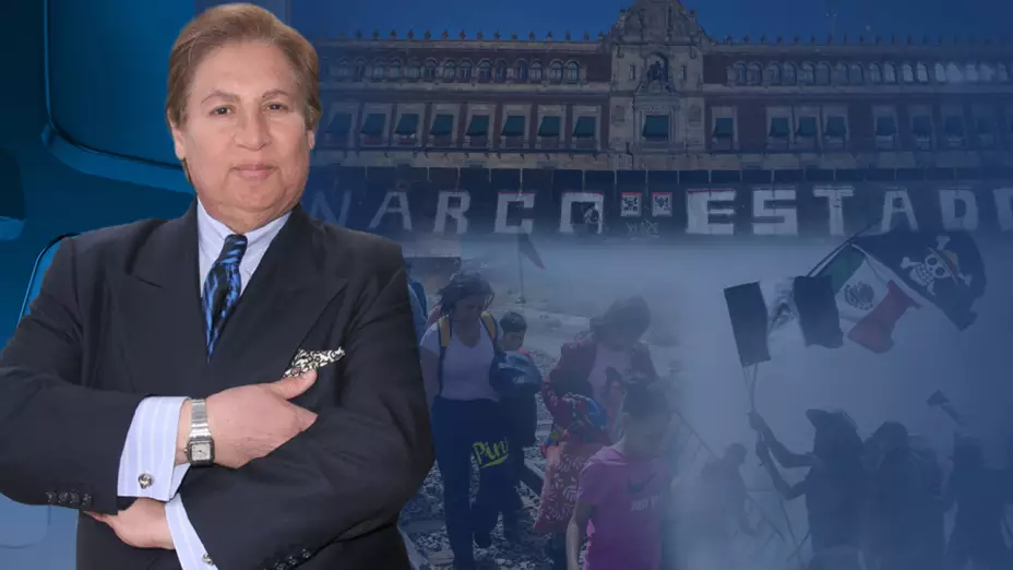 Foto del periodista Armando Guzmán y de protestas en la CDMX de la Generación Z.