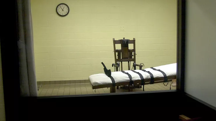 Death Chamber at Southern Ohio Correctional Facility