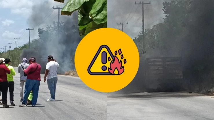 ¡ÚLTIMA HORA! Reportan incendio de camioneta en Cancún HOY, 1 de mayo de 2026; ¿en dónde ocurrió y qué se sabe?