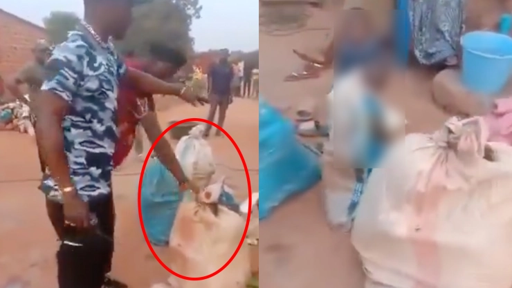 Niños en bolsas