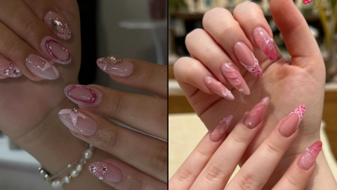 uñas coquette