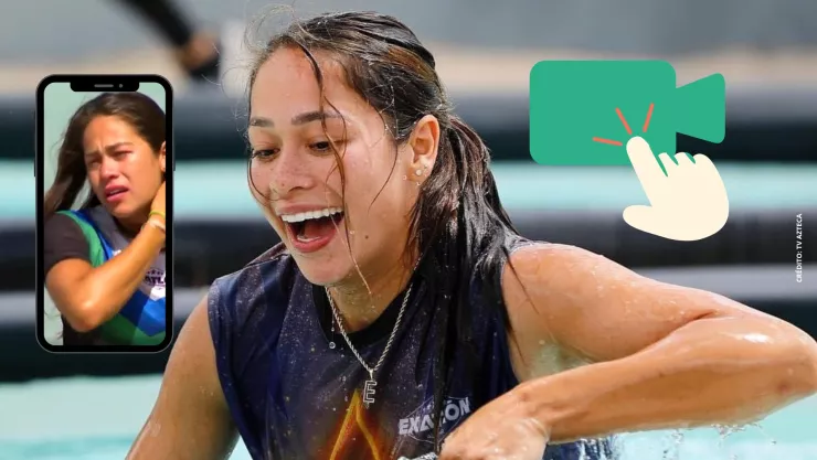 VIDEO: Evelyn reaparece de esta manera tras su salida de Exatlón.