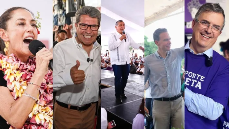 Corcholatas de Morena, ¿qué hicieron hoy los aspirantes?