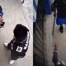Video capta ataque a machetazos contra dos jóvenes en el centro de Silao, Guanajuato