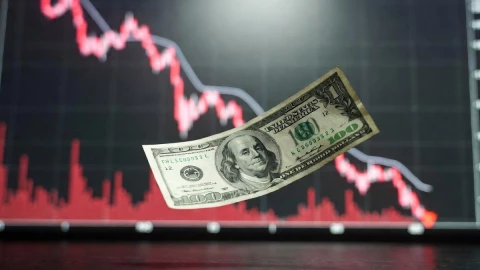 Dólar en crisis por baja
