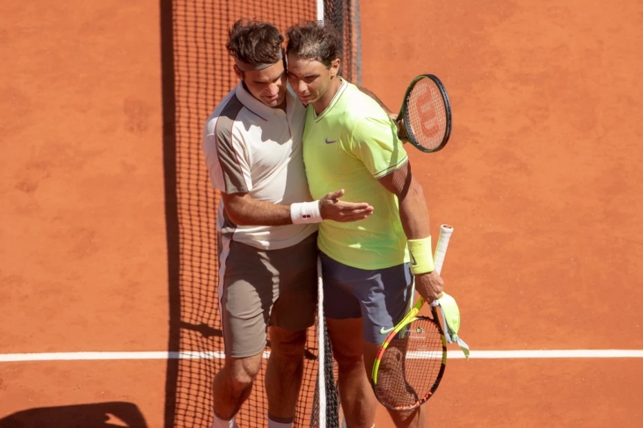 Roger Federer y Rafael Nadal