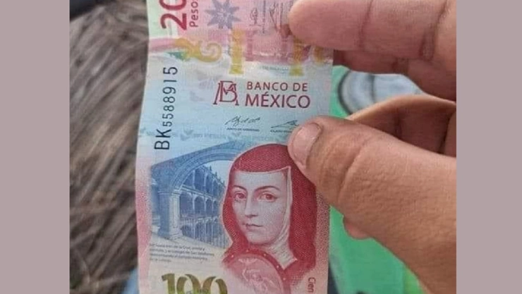billete de 120 pesos