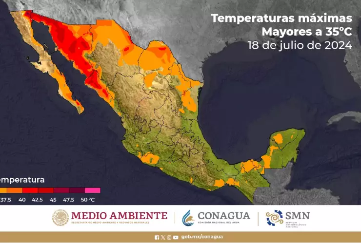 ¡Ni las lluvias detiene al calor en México!