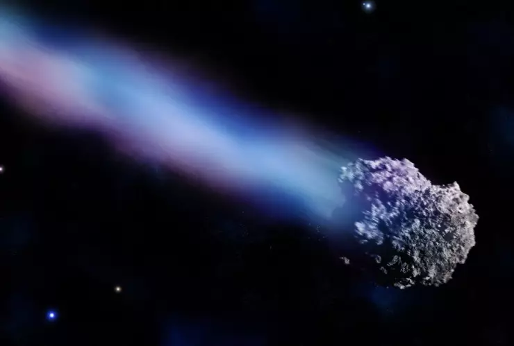 tipos de cometas oscuros en el universo