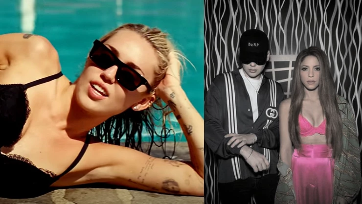 Miley Cyrus le gana a Shakira