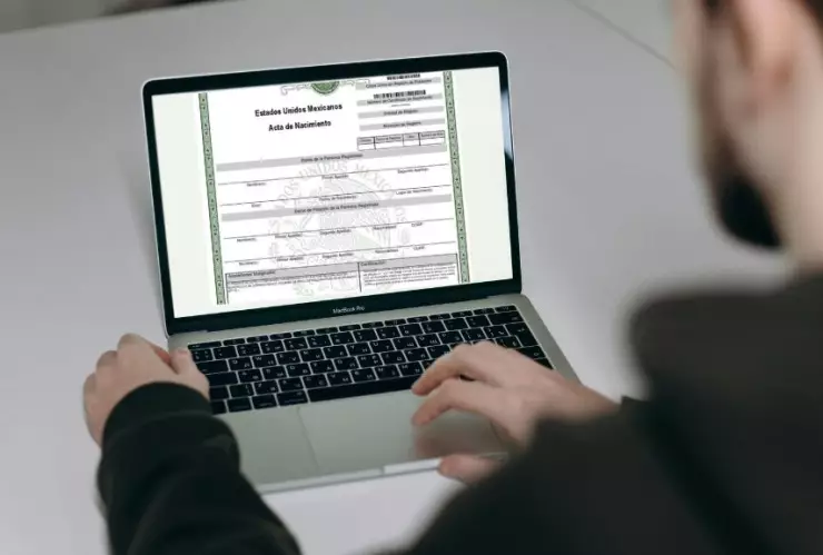 acta de nacimiento en línea