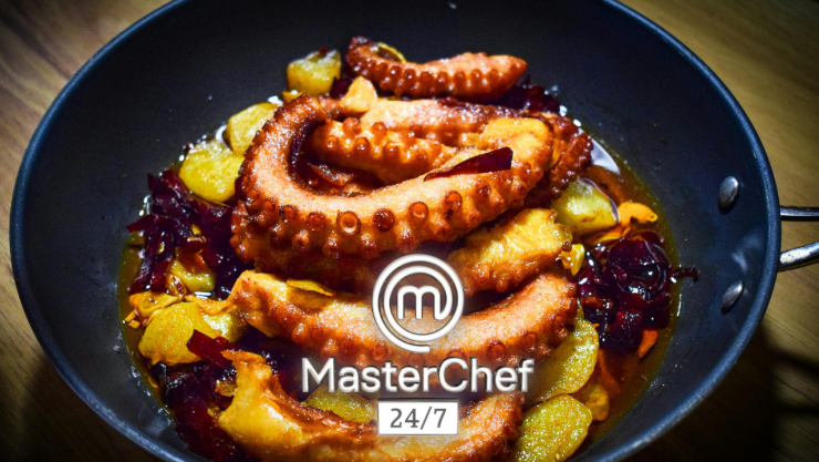 Pulpo al estilo MasterChef 24/7