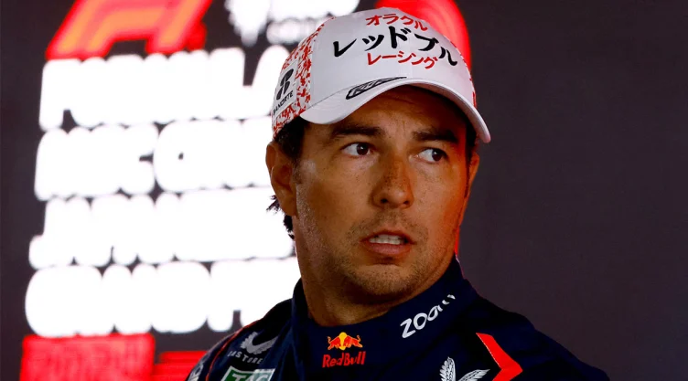 Checo Pérez en japón