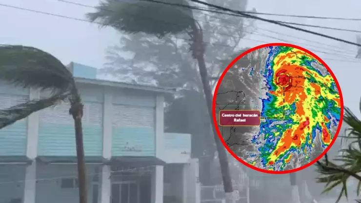 Huracán Rafael cambia de categoría