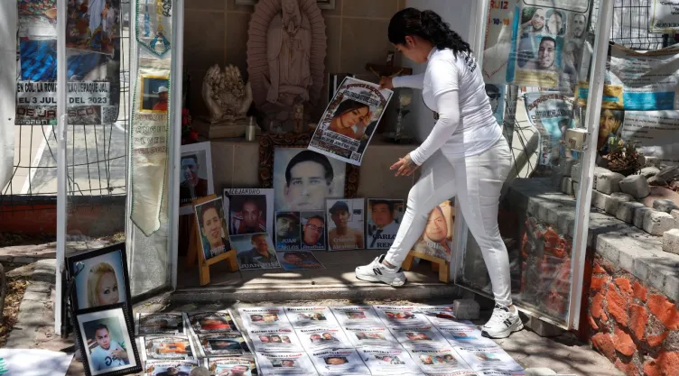 Crisis de desapariciones en México.