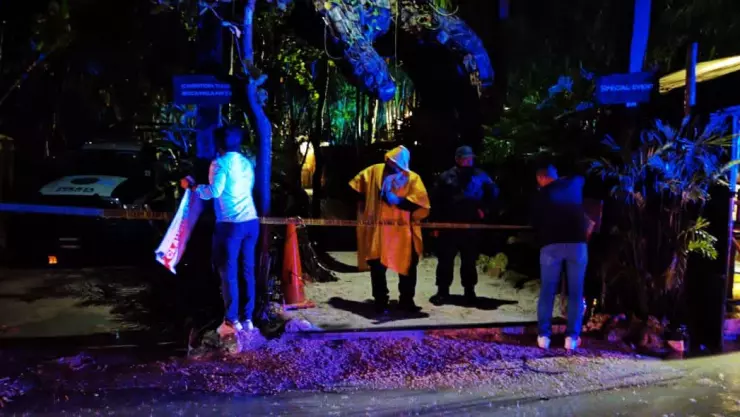 Enfrentamiento durante fiesta en Tulum dejó dos personas muertas y tres heridas