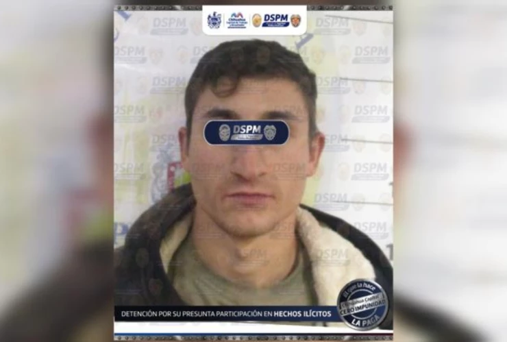 Arrestan a joven armado