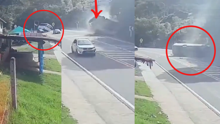 ACCIDENTE EN CARRETERA DE COLOMBIA