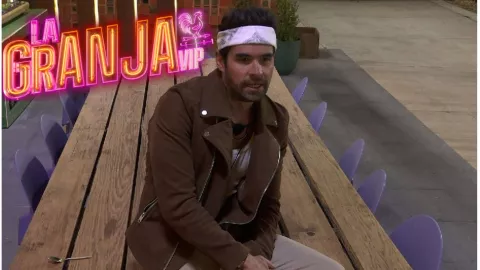 Eleazar Gómez encontró paz y armonía en La Granja VIP a pesar de las polémicas.