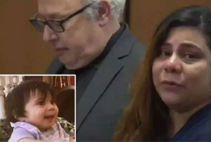 Madre de bebé abandonada