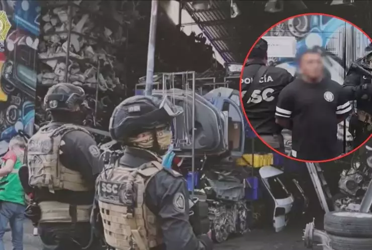 ¡Cayó “El Mickey”! Líder de CDMX en el robo de autos de lujo, tras operativo militar