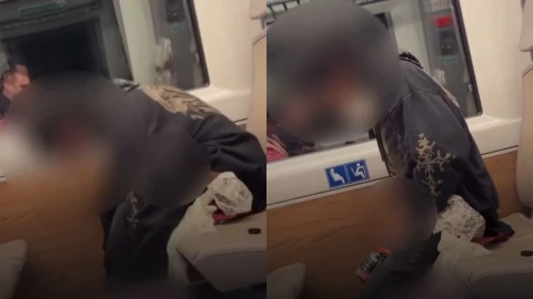 Hombre orina a bordo de El Insurgente