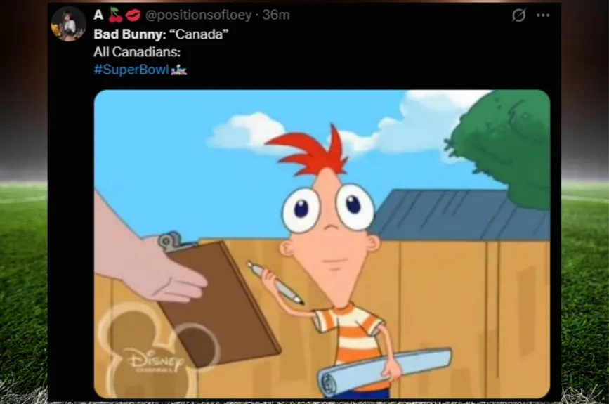 Los canadienses no lo veían venir, pero sí, Bad Bunny sabe que ellos también son americanos.