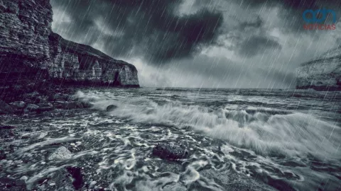 El huracán Priscilla y sus fuertes lluvias en México