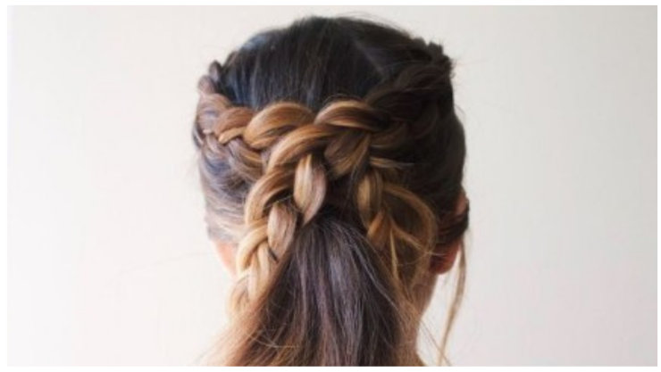 peinados con trenzas